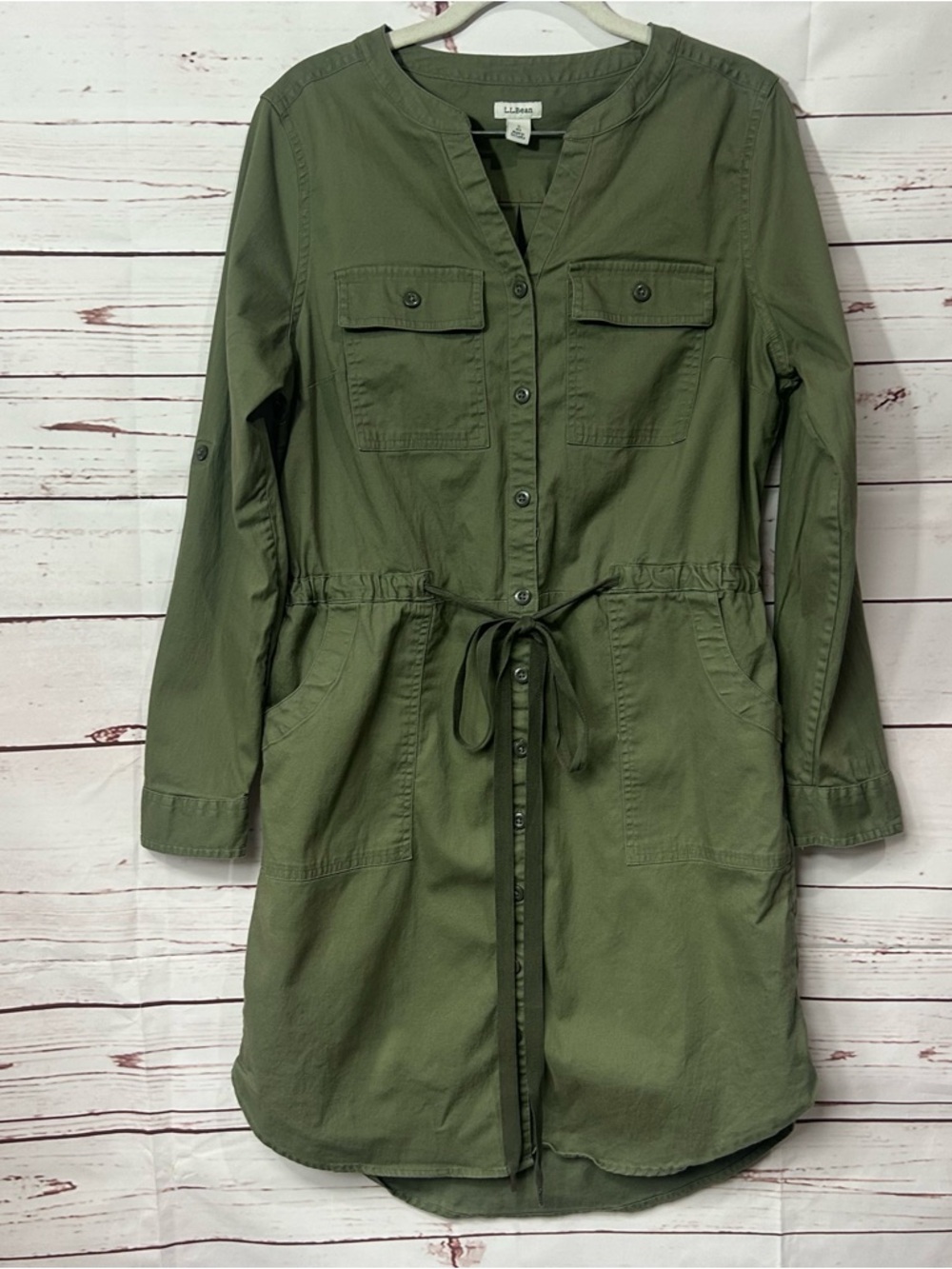 LL Bean Women's Comfort Cotton/TENCEL Dress size Small